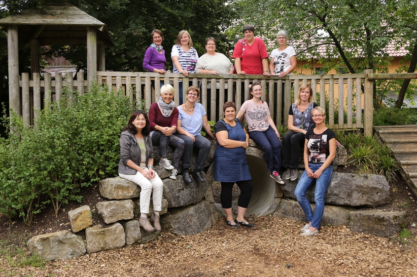 Gruppenbild Erzieherinnenteam